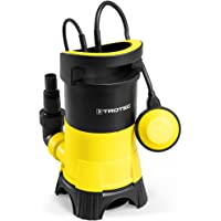 Los mejores  - TROTEC Bomba Sumergible para Agua residuales TWP 4025 E (0-4 kW)- MAX. 7500 l-h- 5 m Altura de impulsiòn MAX- Tamaño de…